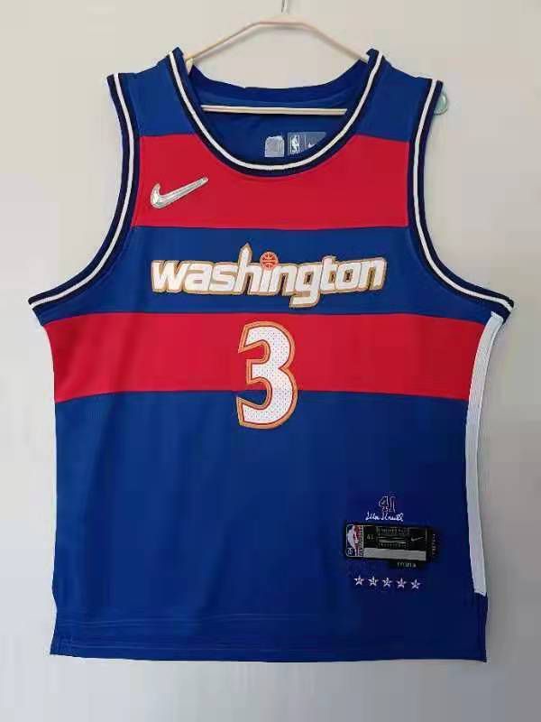 Men Washington Wizards #3 Beal Blue 2022 City Edition Nike NBA Jersey->dallas mavericks->NBA Jersey